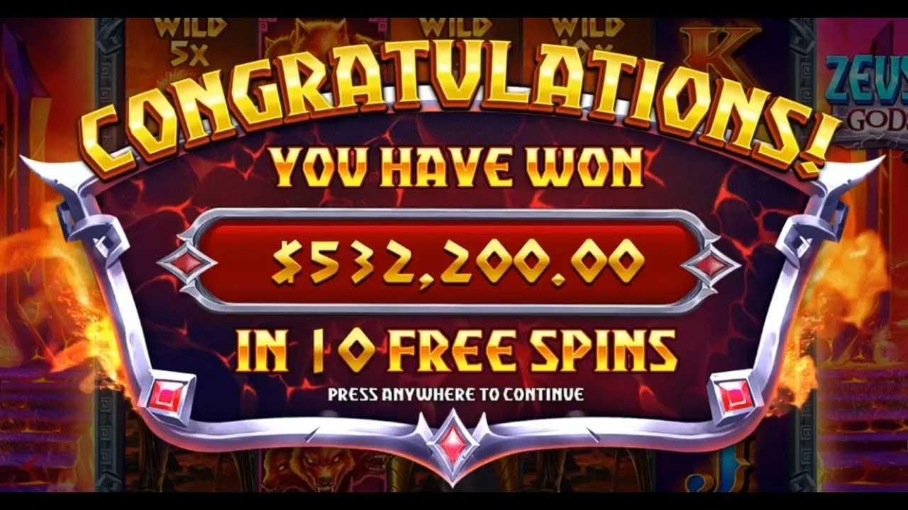 Zeus Vs Hades 5322x Free Spins Gods Of War