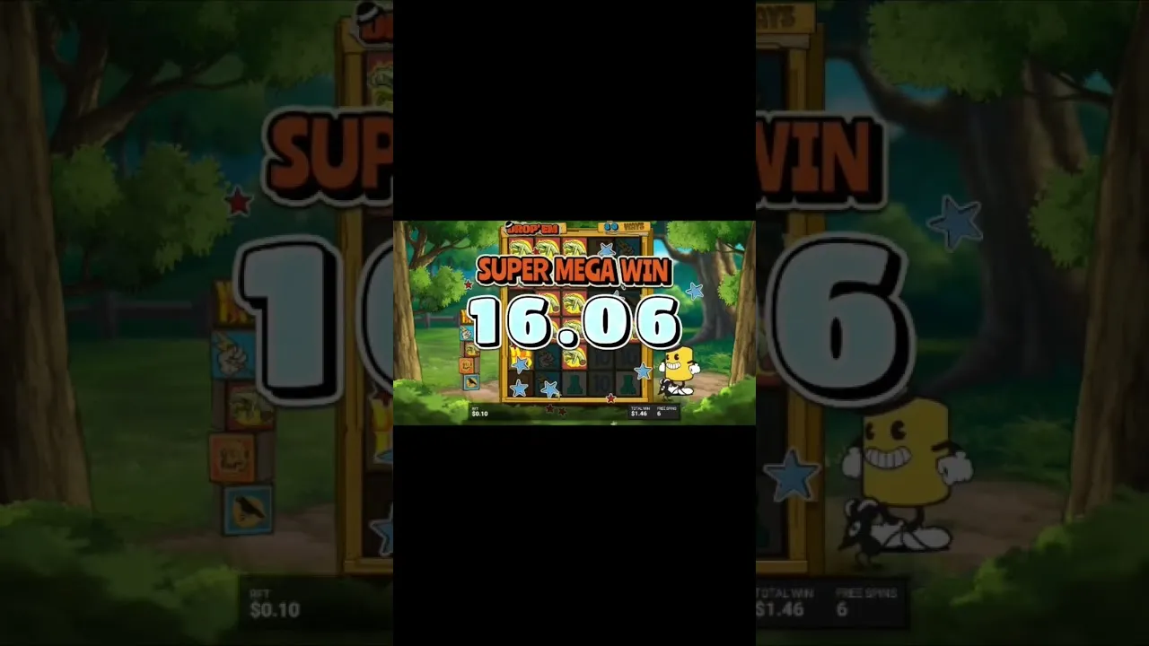 Drop Em: 10,000x Win on Hacksaw Gaming Slot During Free Spins!