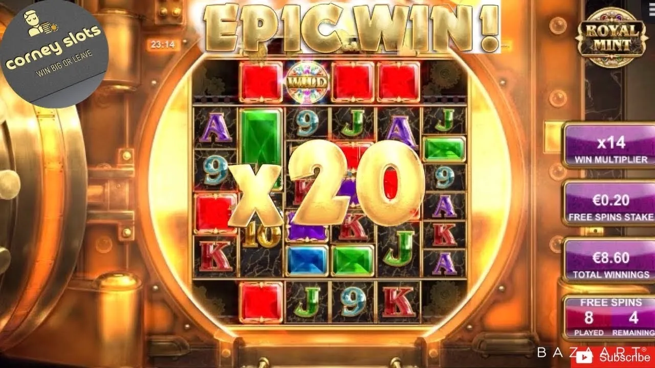 Royal Mint 283x Bonus Round, 0.20 Bet Success