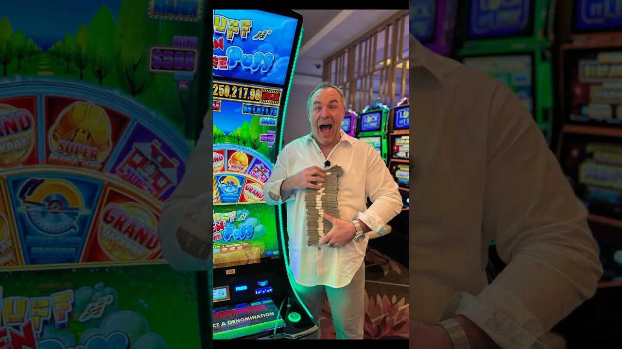 HUGE Huff N' More Puff Jackpot Handpay Win! Watch Now!