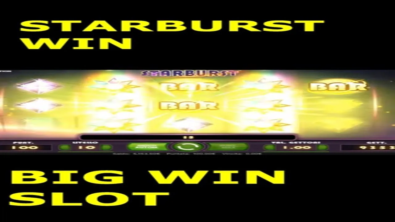 Starburst Big Win: NetEnt Classic Slot Excitement!