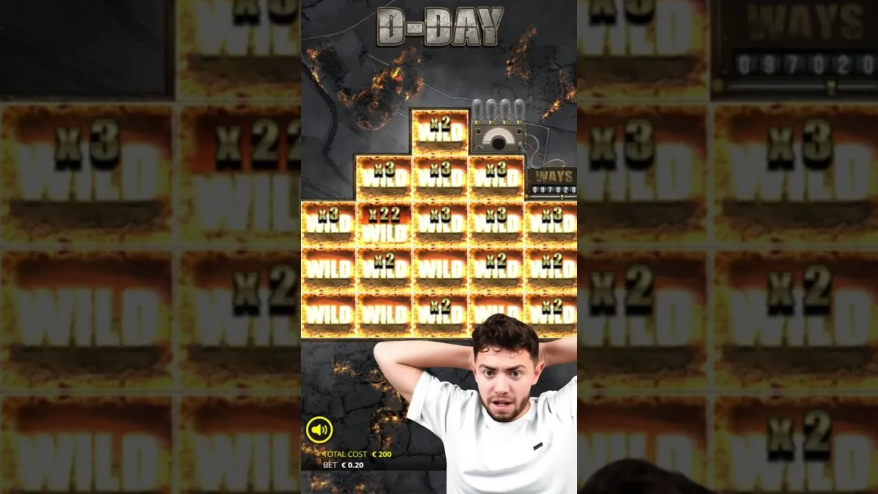 D-Day Slot: Unbelievable 55555x MAX WIN by Nolimit City!