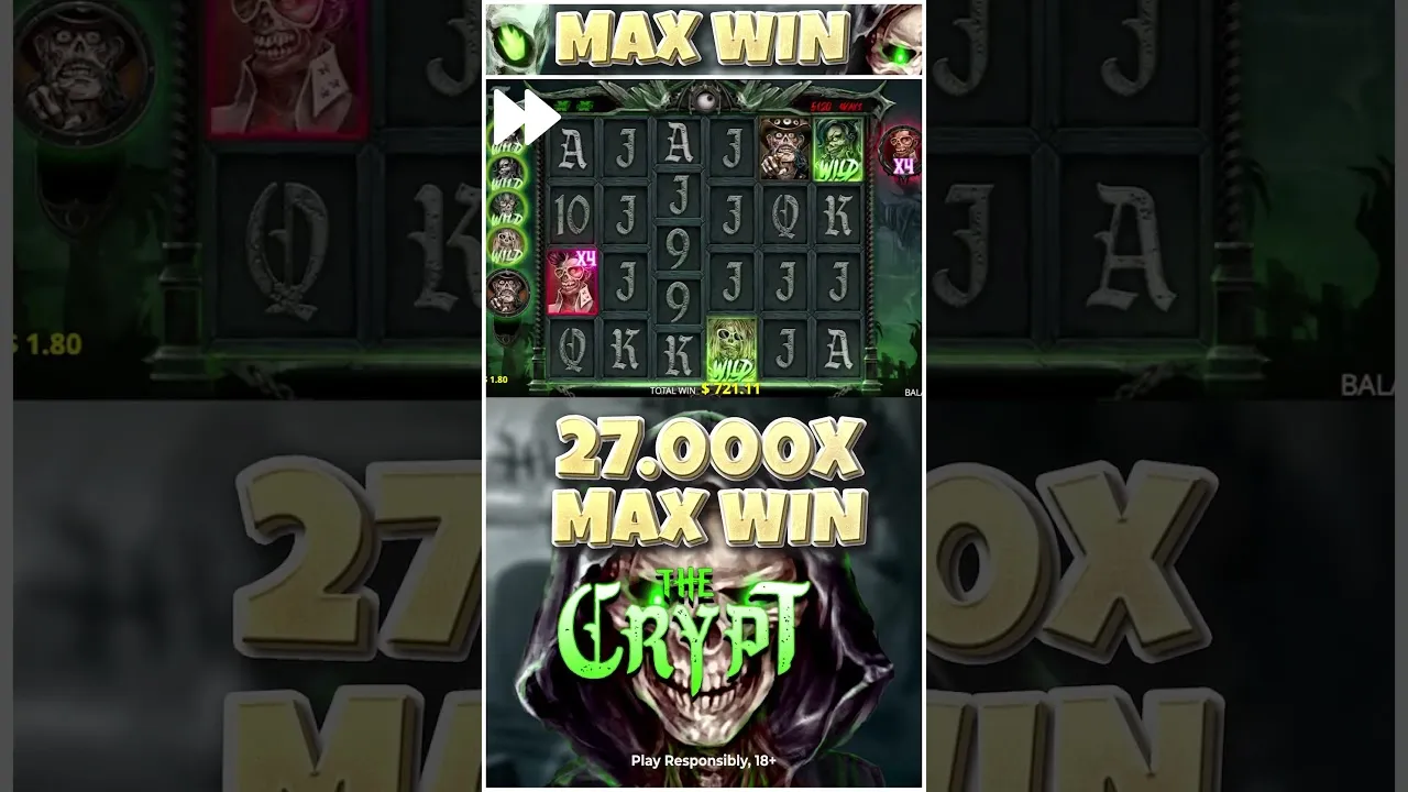 The Crypt: Massive 27000x Win on Nolimit City Slot!