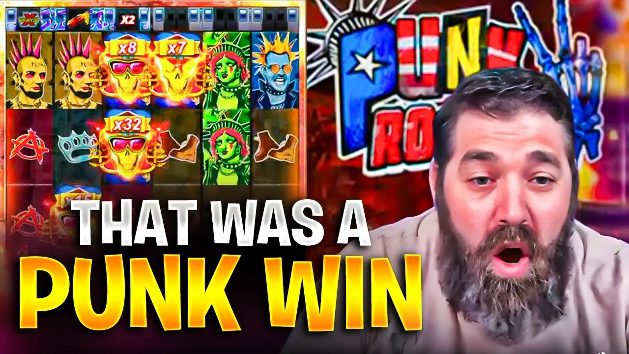 Punk Rocker 2 Slot HUGE Win! Pocket Games Soft Excitement