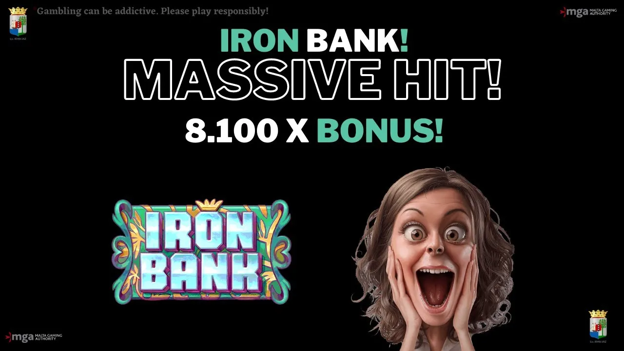 Iron Bank 818x Free Spins: Mystery Symbols Win