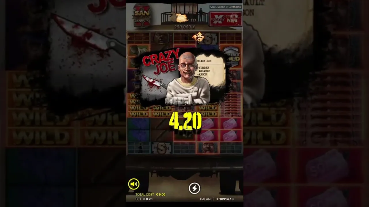 San Quentin xWays: Watch a HUGE 177x Win Behind Bars!