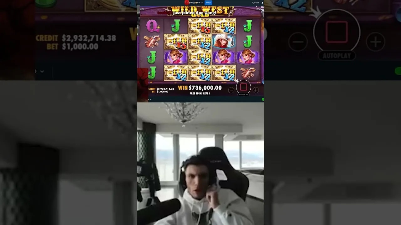 Wild West Gold: Streamer Lands HUGE Bonus Win! Pragmatic Play