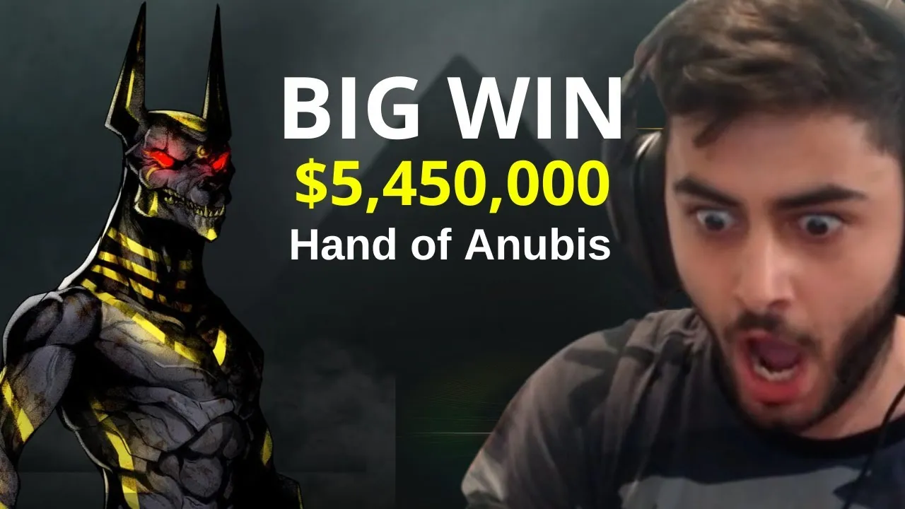 Hand of Anubis: 6000x MEGA Win on Hacksaw Gaming Slot!