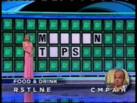 Wheel of Fortune Puzzle Win: 'Muffin Tops' Solved