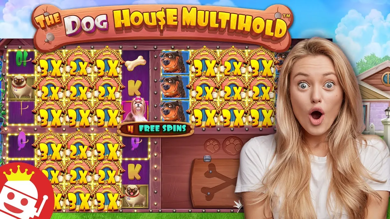 The Dog House Multihold 9000x Win, Sticky Wilds