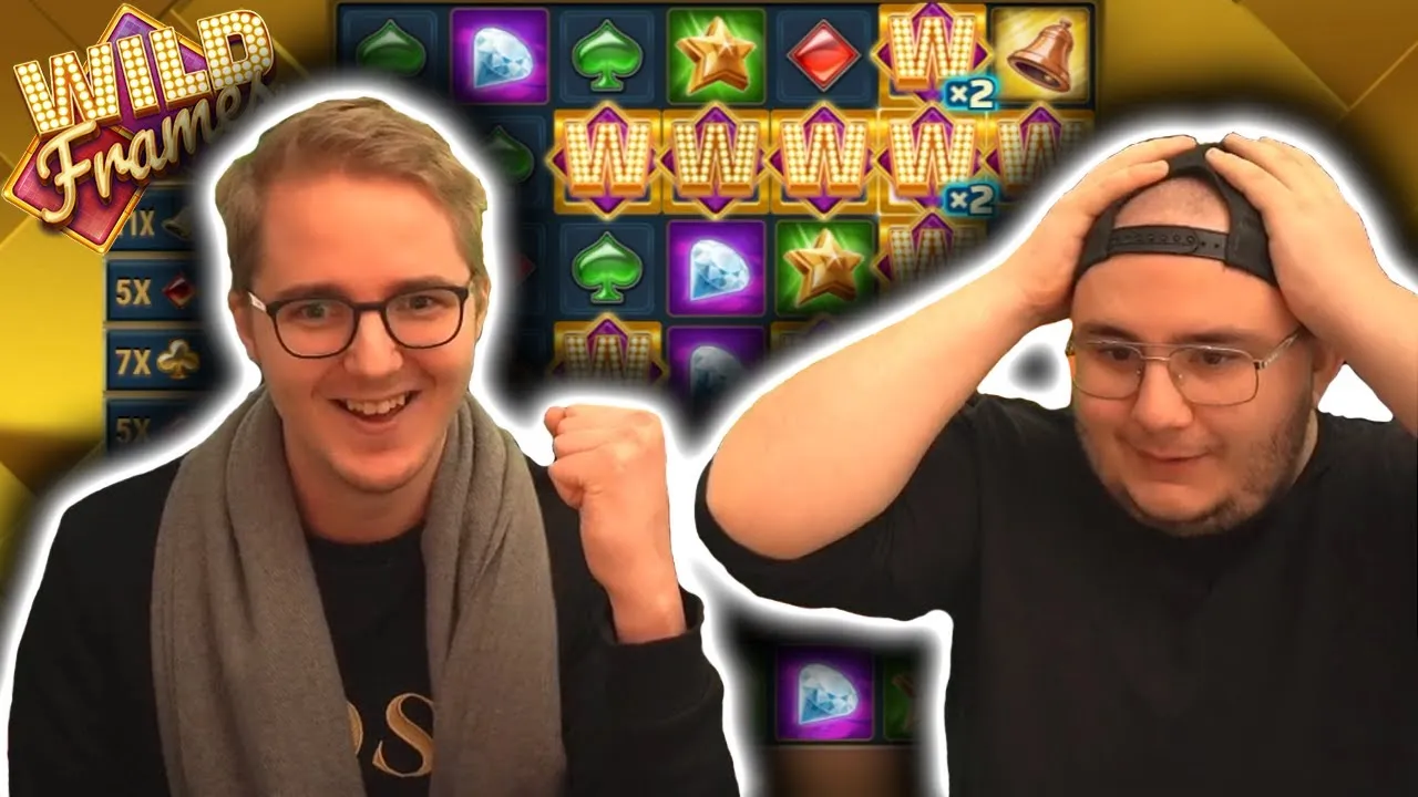 Wild Frames Walking Wilds Win: 7000x Potential