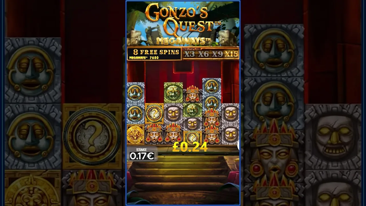 Gonzo's Quest Megaways: HUGE 10495x Win on Red Tiger!