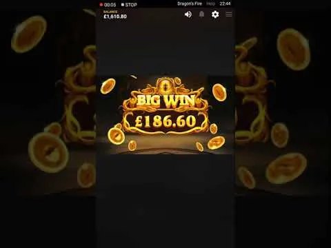 Dragon's Fire Big Win Bonus: £6,221 Free Spins