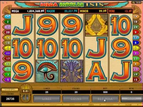 Mega Moolah Jackpot 42x: Isis slot win revealed