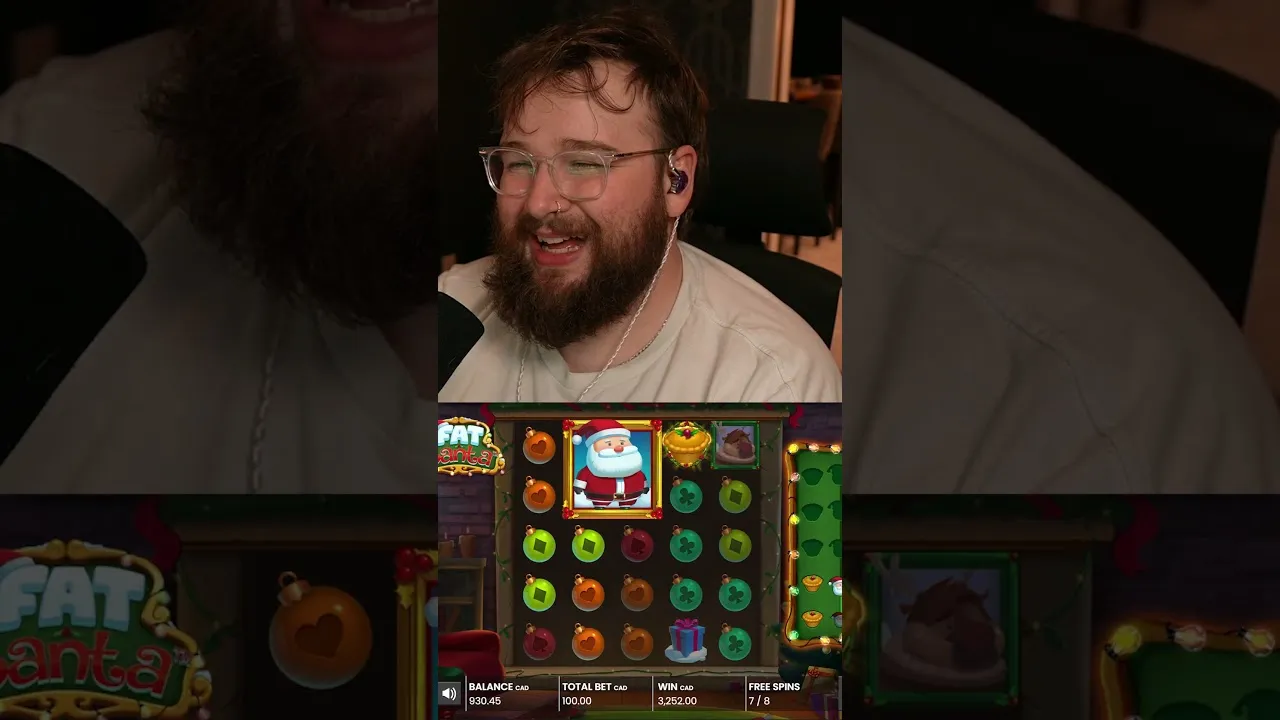 Fat Santa Bonus Buy Win: 6400x Multiplier Reached