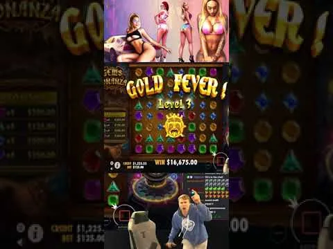 Gems Bonanza 1093x Big Win, Gold Fever activated