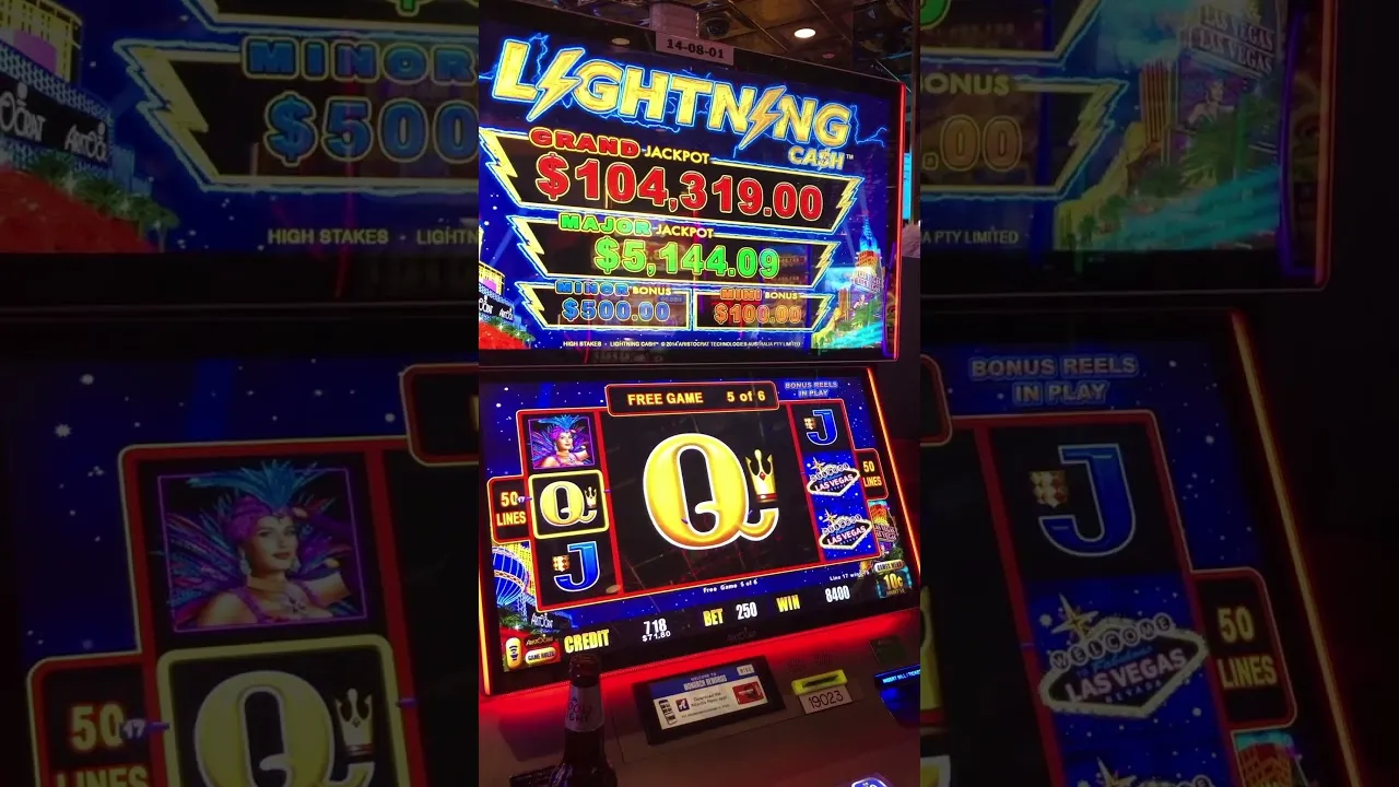 Lightning Cash slots free games deliver a 35.2x win