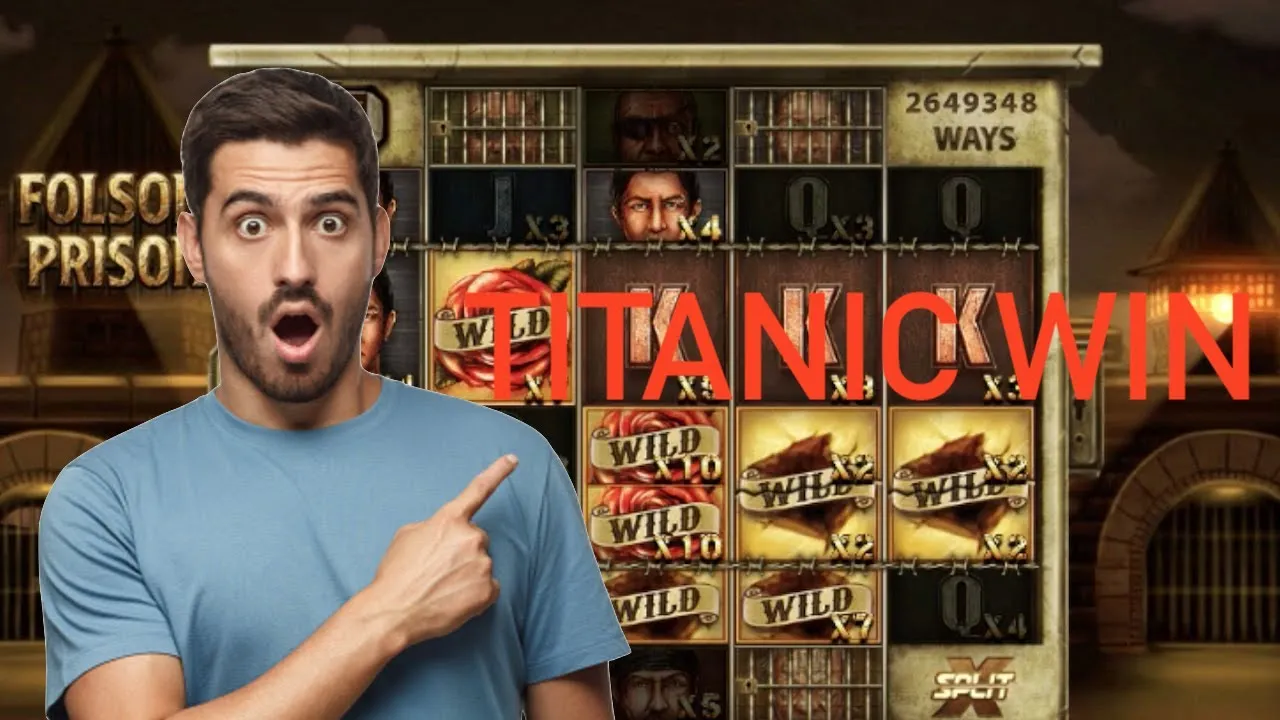 Folsom Prison: 75000x MEGA WIN on Nolimit City Casino!