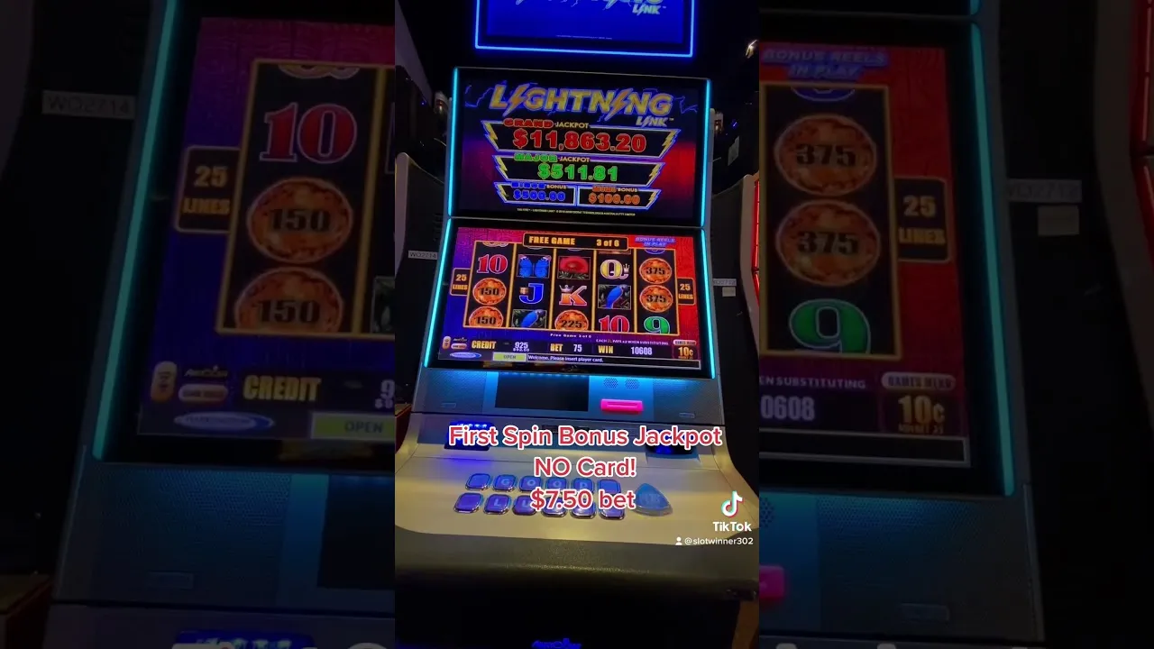 Lightning Link Jackpot! Aristocrat Slot HUGE Bonus Win