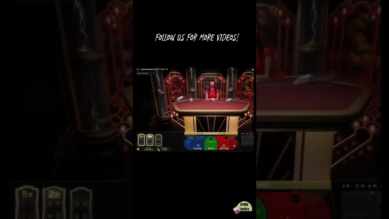Lightning Baccarat 2x Win Player Lands Huge Win