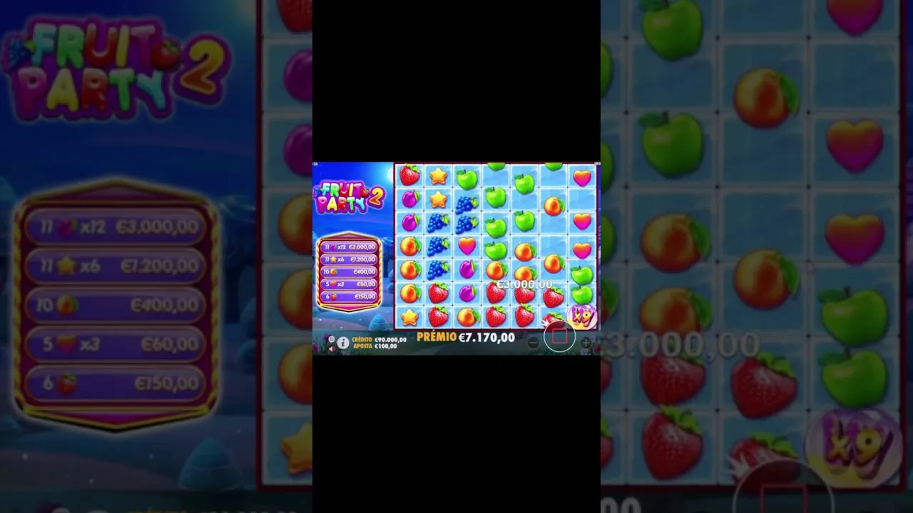 Fruit Party 2: €192,815 Jackpot on Pragmatic Play Slot!
