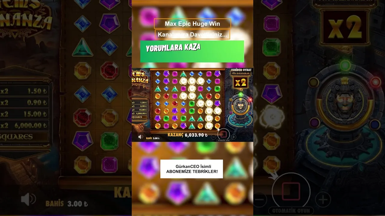 Gems Bonanza Real Money Win: 10,000x Potential