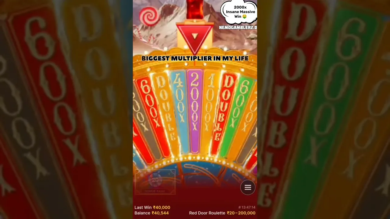 Red Door Roulette 2000x Multiplier, Live Casino