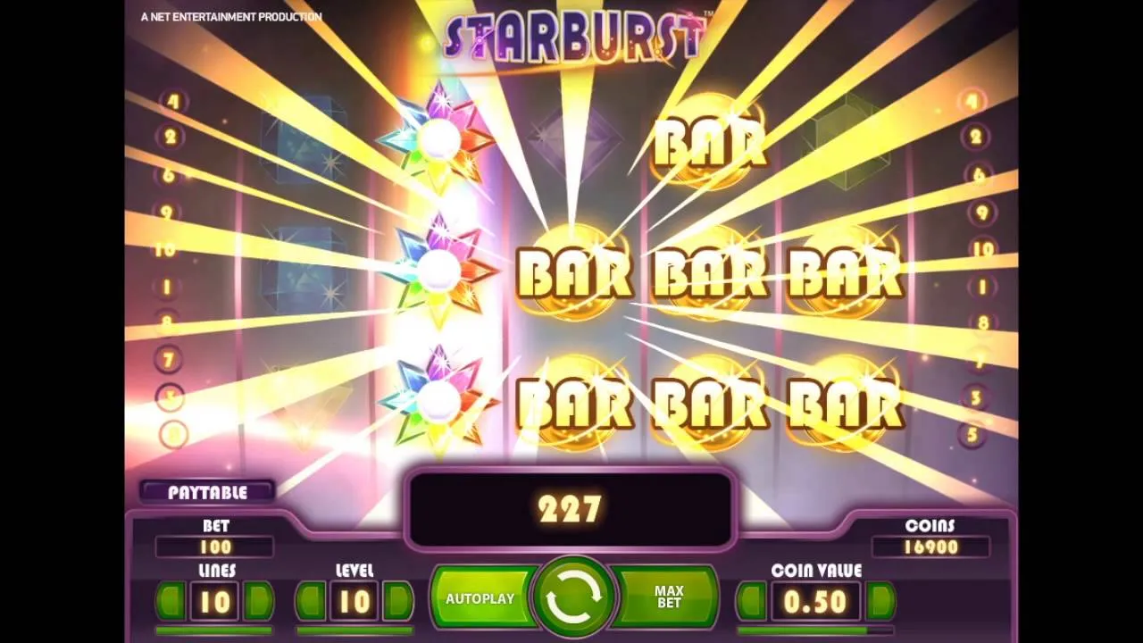 Starburst: A Dazzling Display of Winning Potential