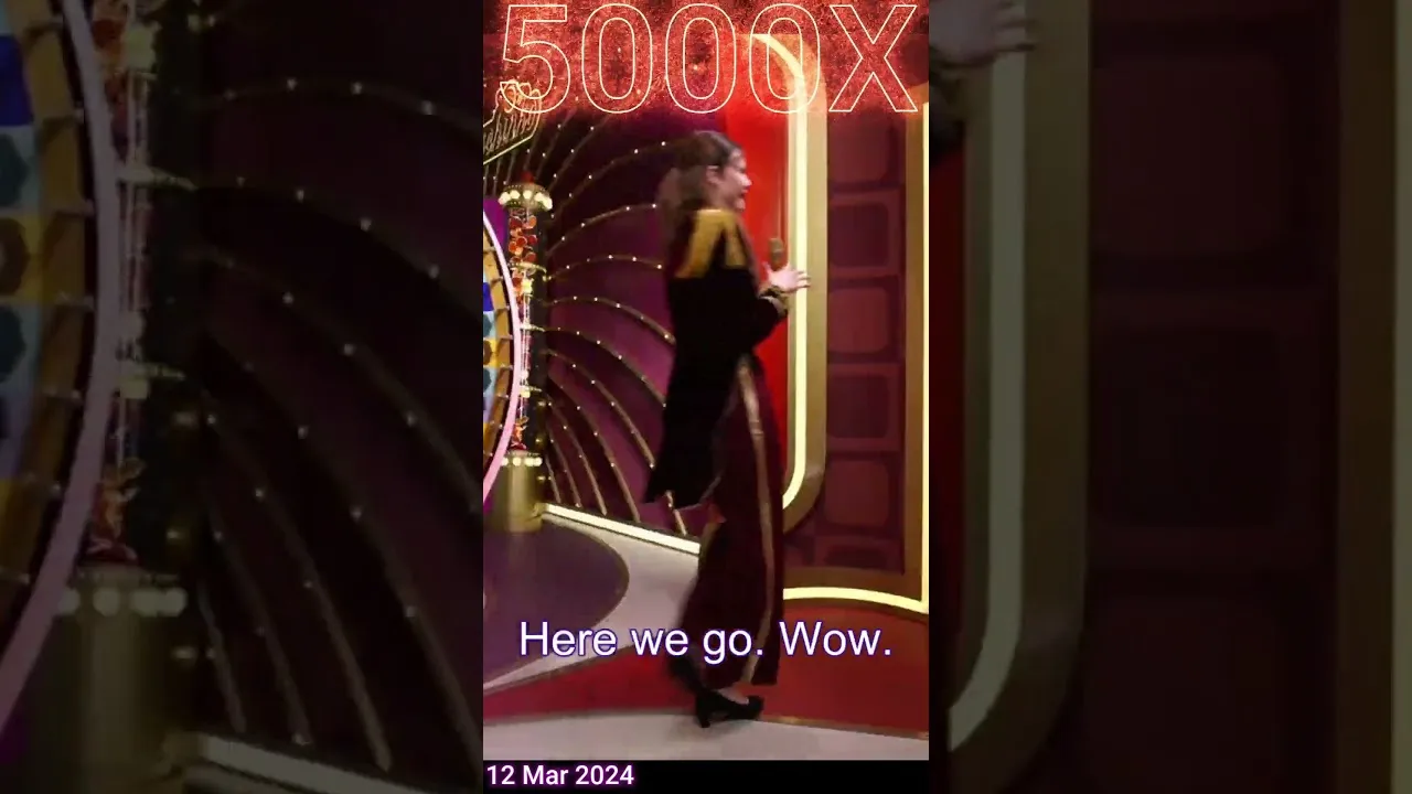 Crazy Time Live: 5000x Multiplier Jackpot - Life-Changing Win!
