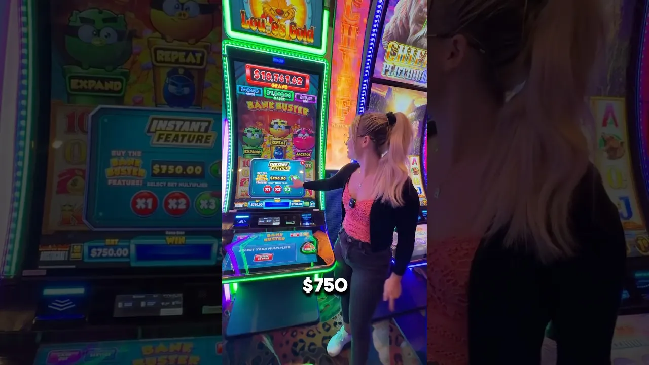 Bank Buster Bonus Buy Big Win: Triple Minor Jackpot