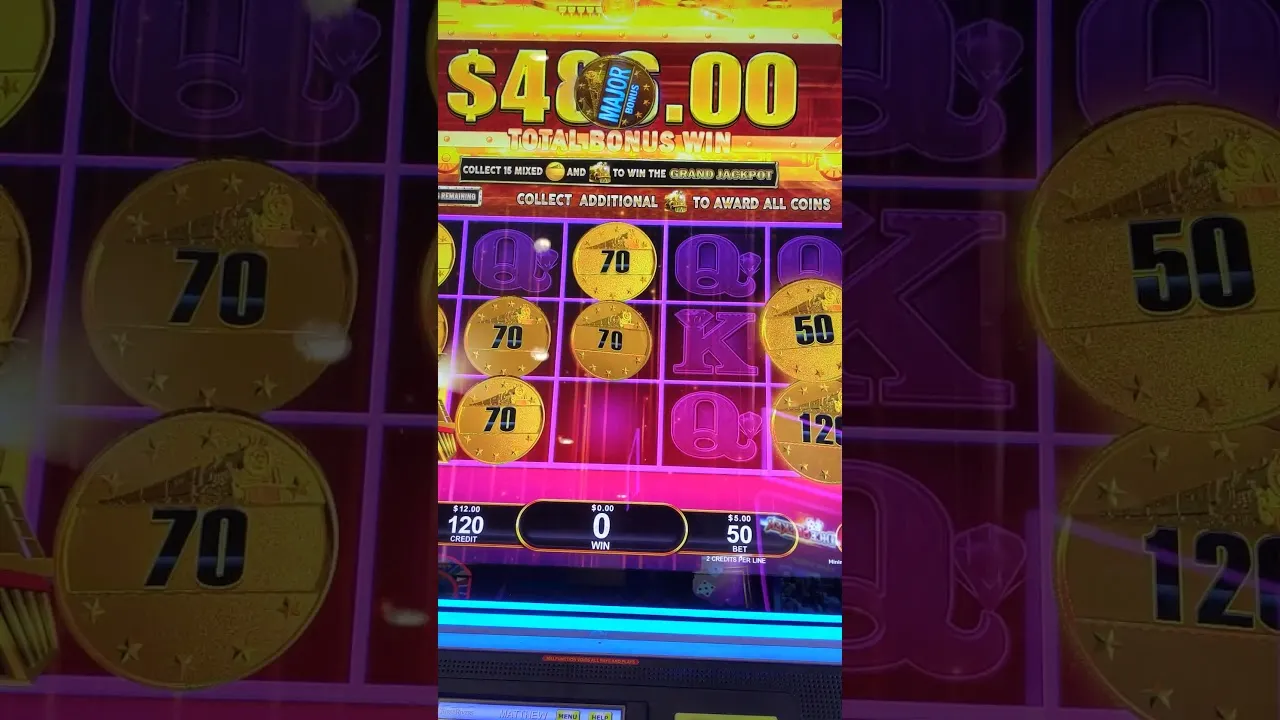 Dynamite Dash Big Win Jackpot, Cascading Payout