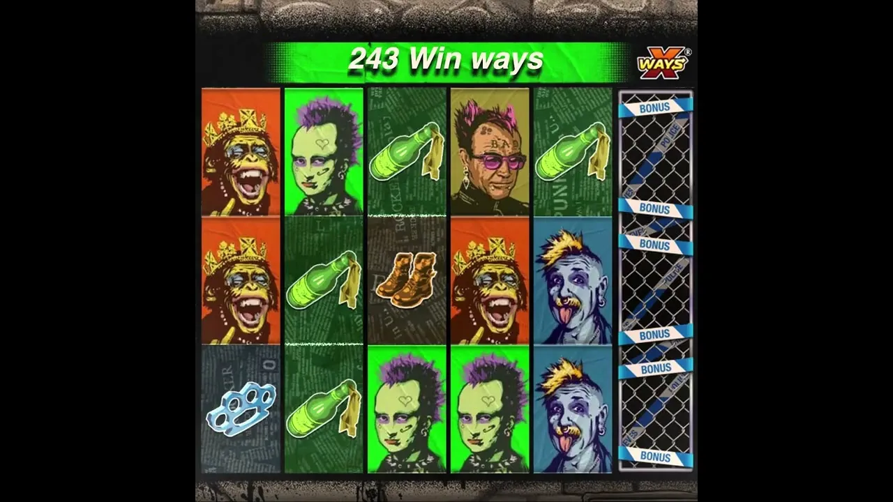Punk Rocker Slot: Watch This Bonus Round Win Unfold!
