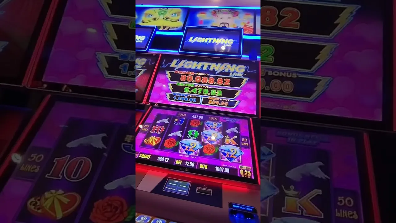 Lightning Link Slots Casino Bonus: Free Games Win