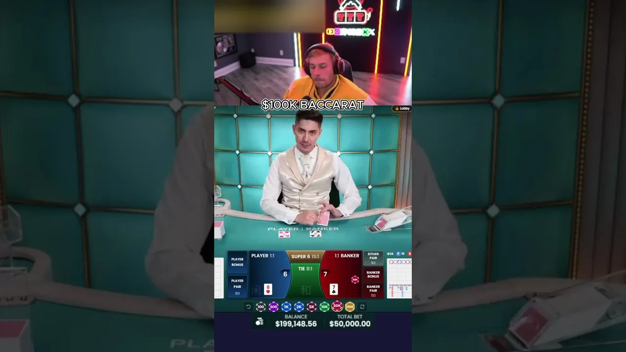 Baccarat Live: High Stakes Win at Evolution Gaming