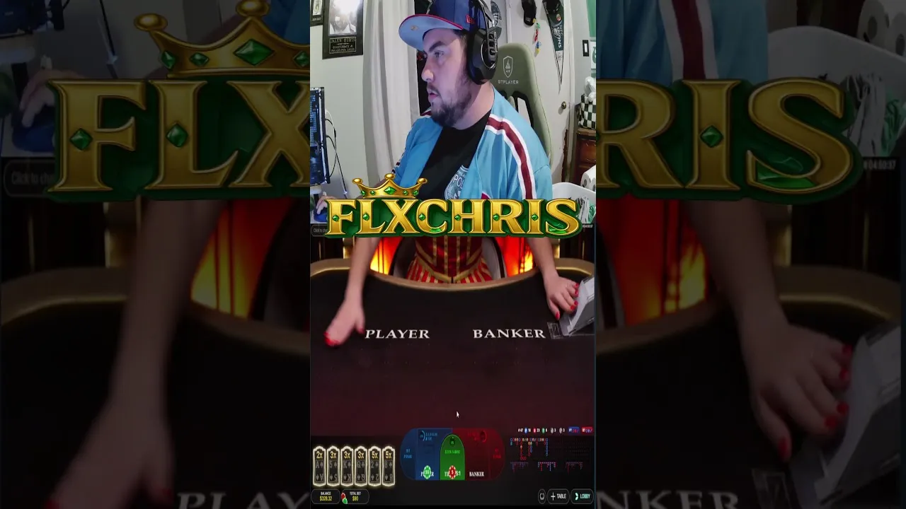 Lightning Baccarat 5x Loss, Banker Wins Round