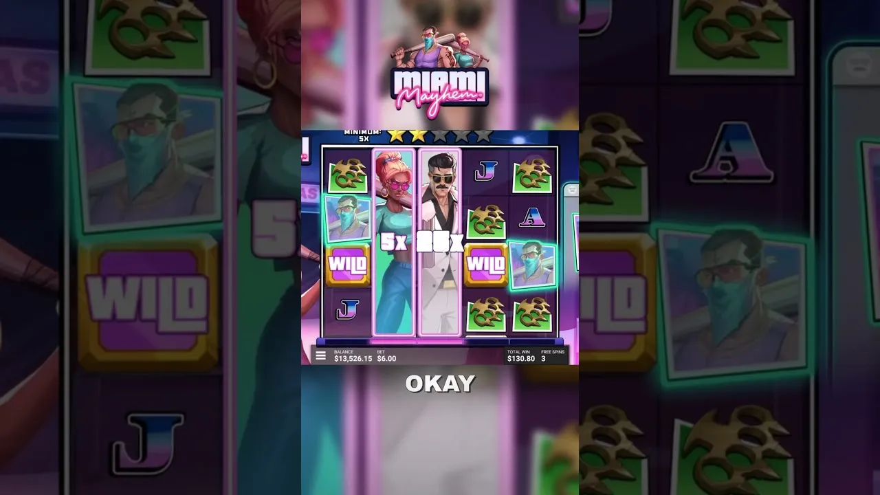 Miami Mayhem Bonus Buy Win, 1197x Multiplier