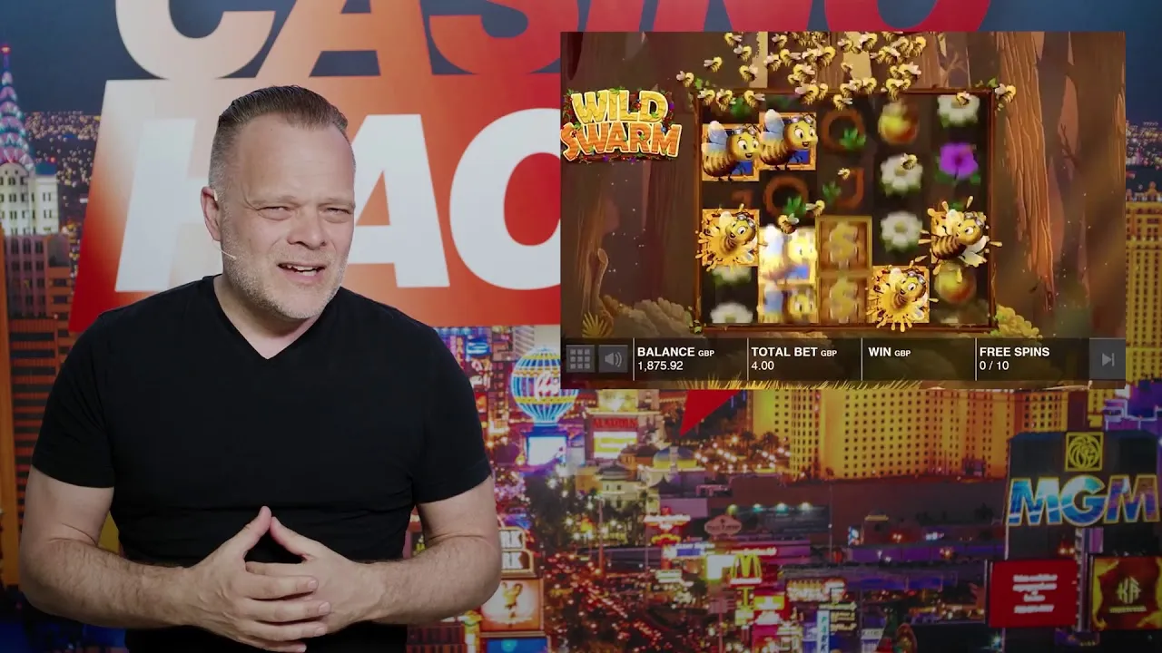 Wild Swarm Slot: Watch a 600x Bonus Win by Push Gaming!