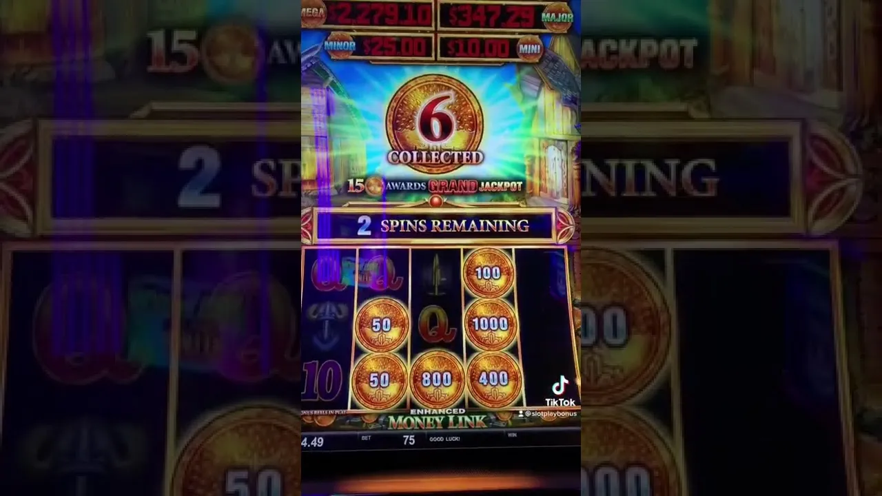 Money Link Low Bet Bonus Round, Gifts of Odin