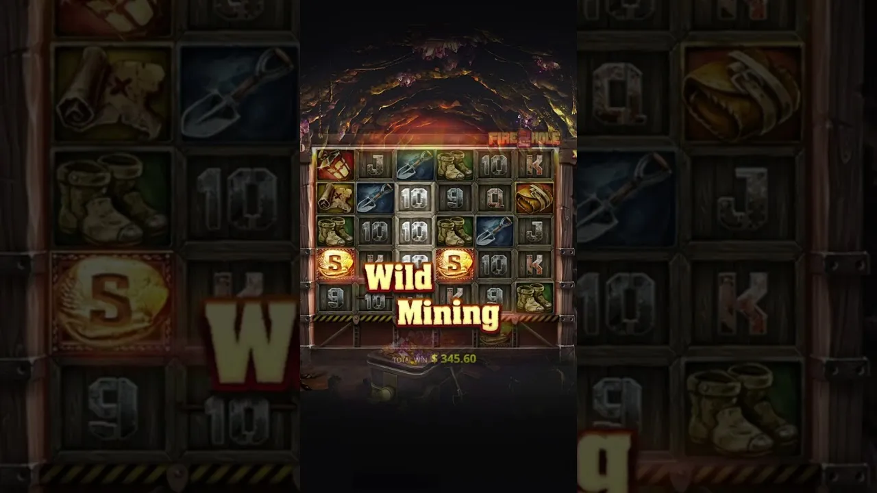 Fire In The Hole Nolimit City Win Base Game Cascade