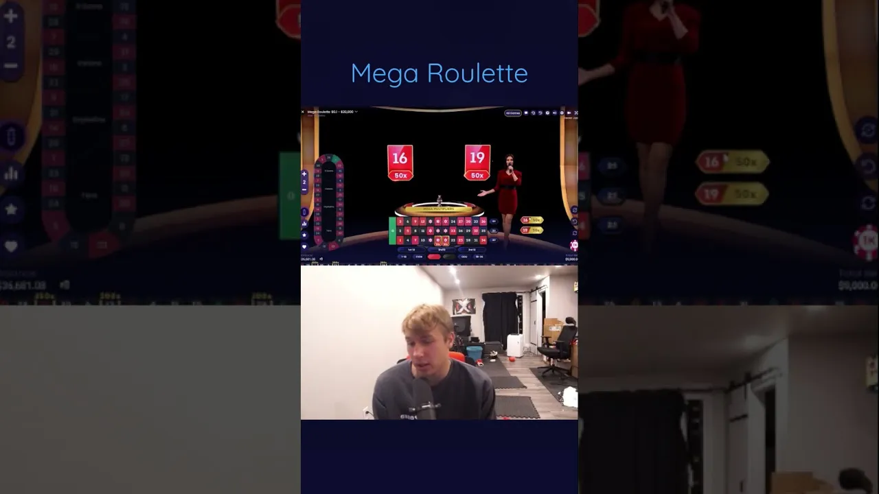 Mega Roulette Live Win: Number 19's 500x Multiplier