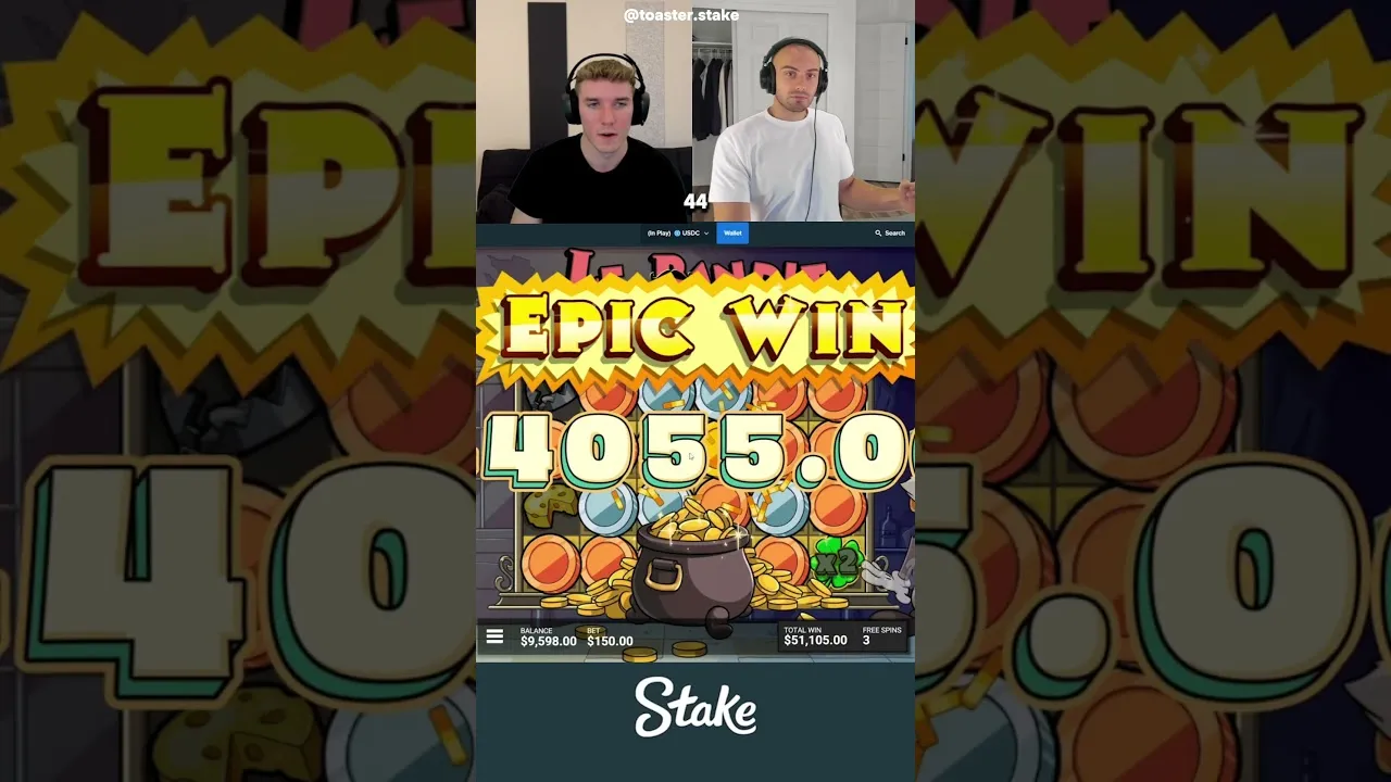 Le Bandit 973x Bonus Rainbow Big Win Video