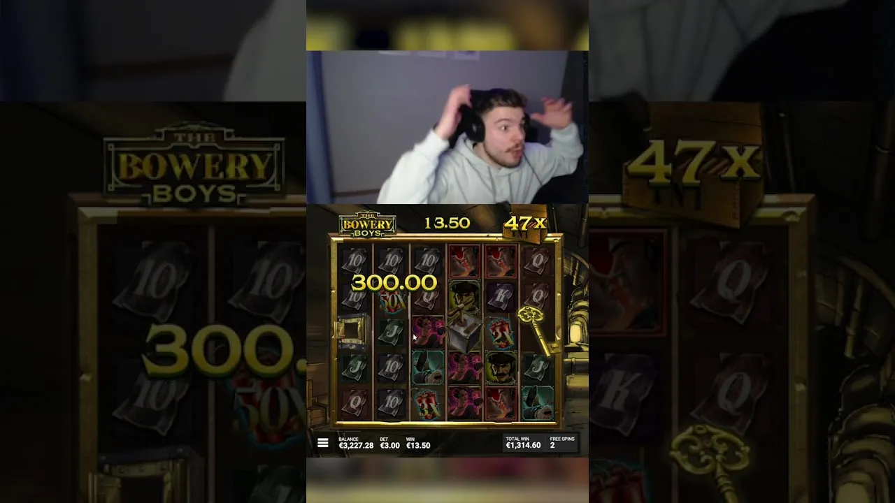 Bowery Boys: Insane 9556x Multiplier MAX WIN Revealed!