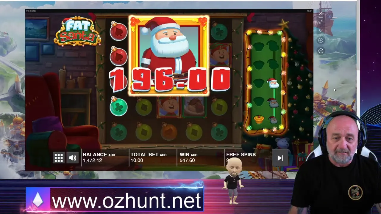 Big Fat Santa Claus Win: Over 2,600x in Free Spins