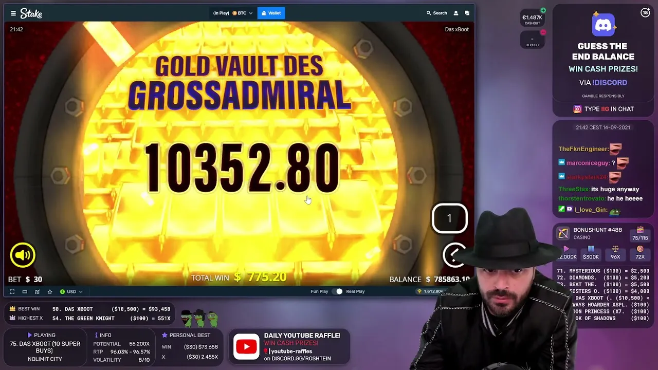 Das Xboot: $95,000 MEGA Win with 3167x Multiplier!