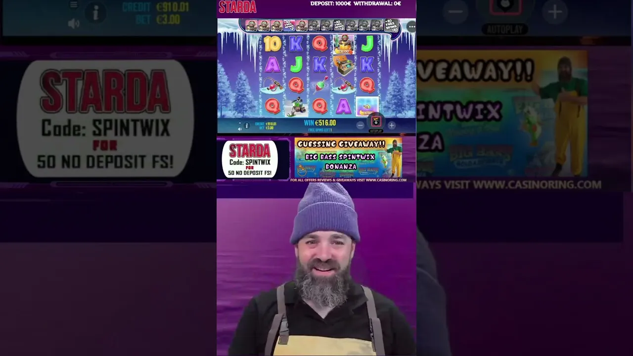 Big Bass Blizzard (Pragmatic Play): HUGE 284x Win!