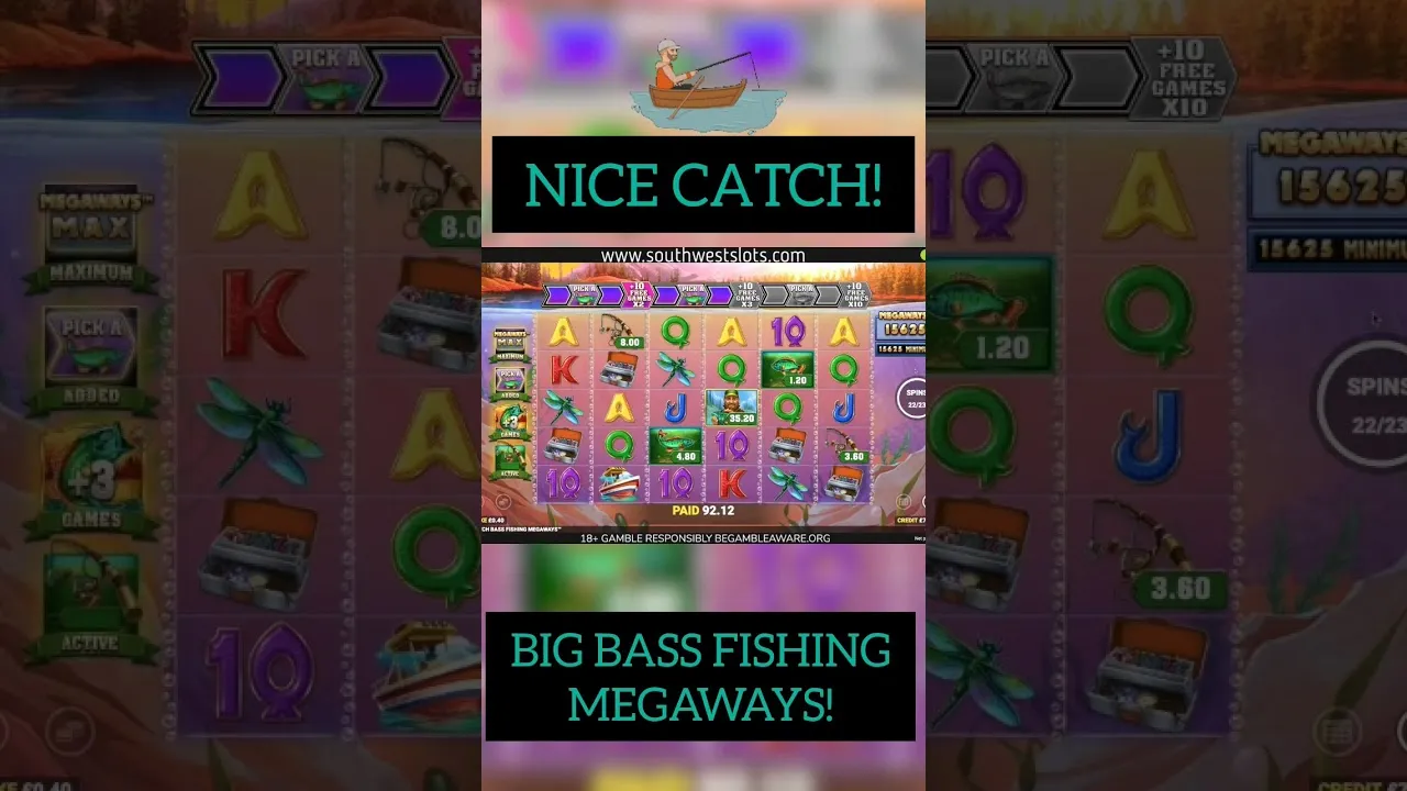 Big Bass Fishing Megaways: 4000x Win Potential