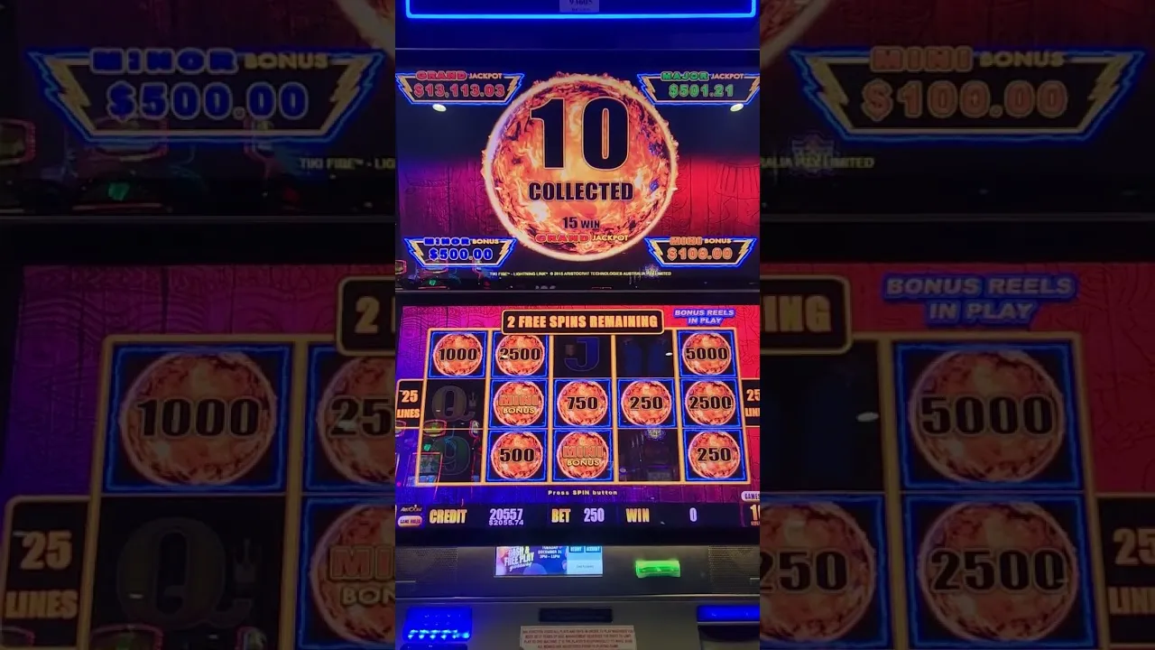 Lightning Link Slot: Big $1475 Handpay Win at Casino!