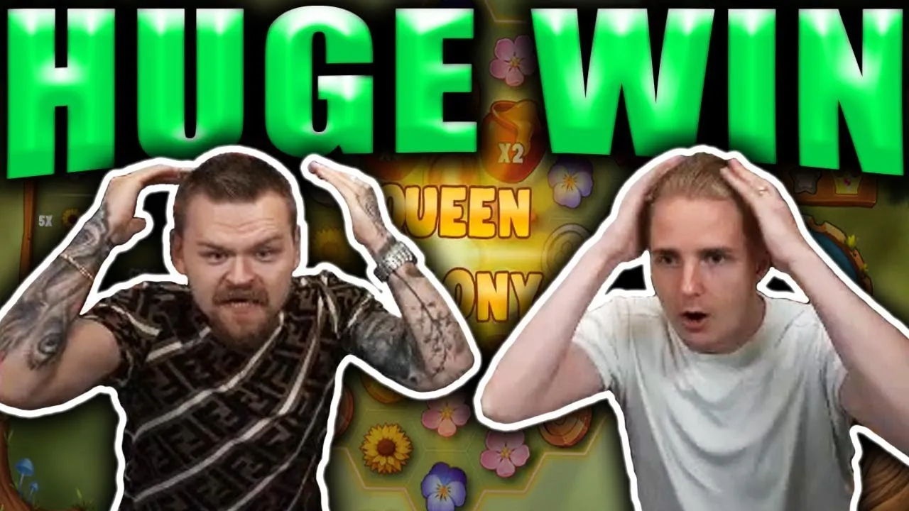 Honey Rush Slot: $7400 Win with Full Screen Wilds!
