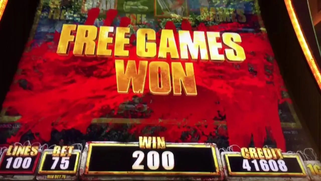 Walking Dead Free Games Bonus: 1050 Credits Won