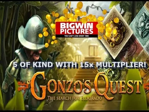 Gonzo's Quest: Big Win on NetEnt's Cascading Reels!